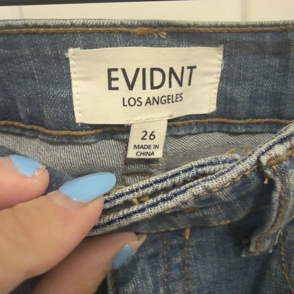 Evidnt‎ Women's Medium Wash Skinny Jeans Size 26